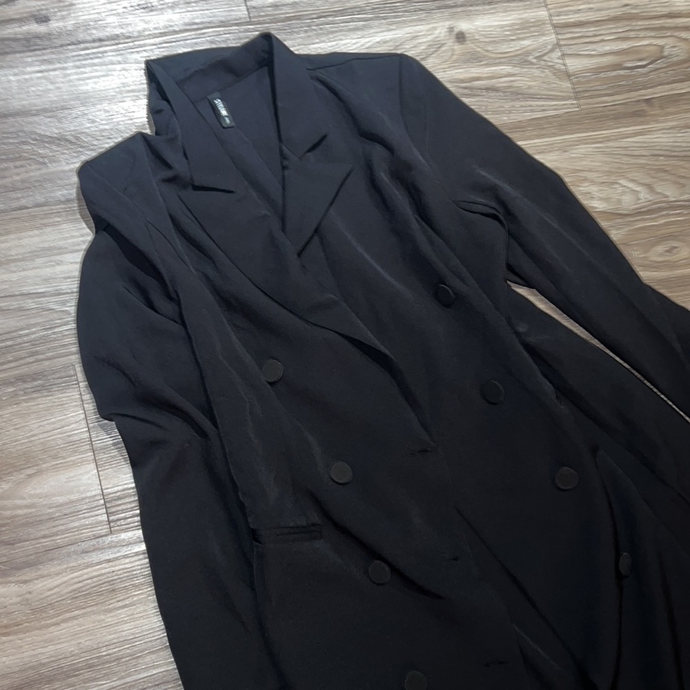 STYLEWE Lapel Collar Urban Dress in black - Picture 11 of 11